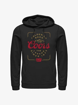 Coors Brewing Company Vintage Beer Hoodie