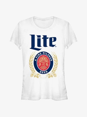 Coors Brewing Company Lite Pilsner Crest Girls T-Shirt