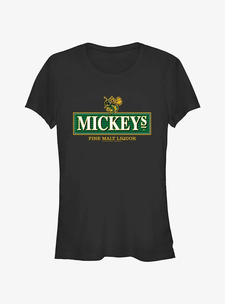 Miller Brewing Company Mickey's Logo Girls T-Shirt
