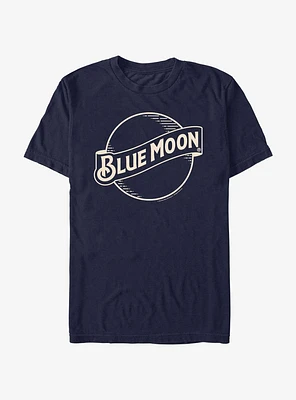 Coors Brewing Company Blue Moon Logo T-Shirt