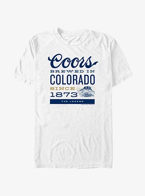 Coors Brewing Company Brewed Colorado T-Shirt