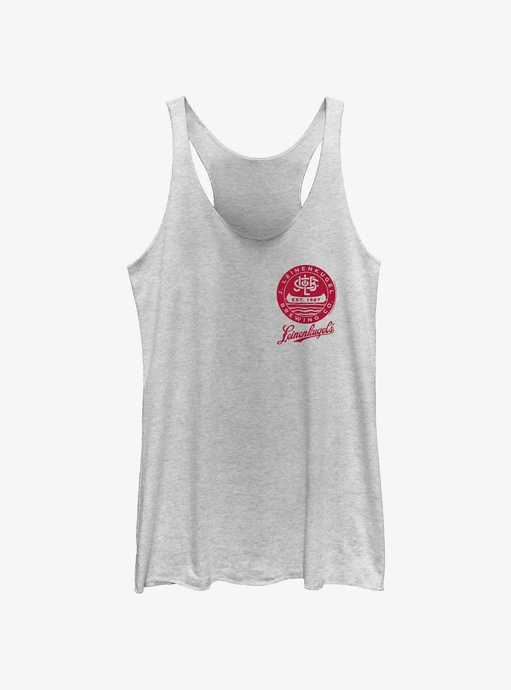 Coors Brewing Company Leinenkugel Pocket Stamp Girls Tank