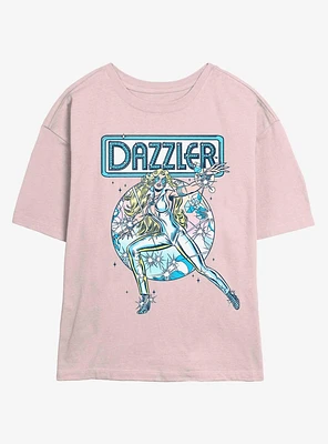 Marvel Dazzler Sparkle Womens Straight Fit T-Shirt