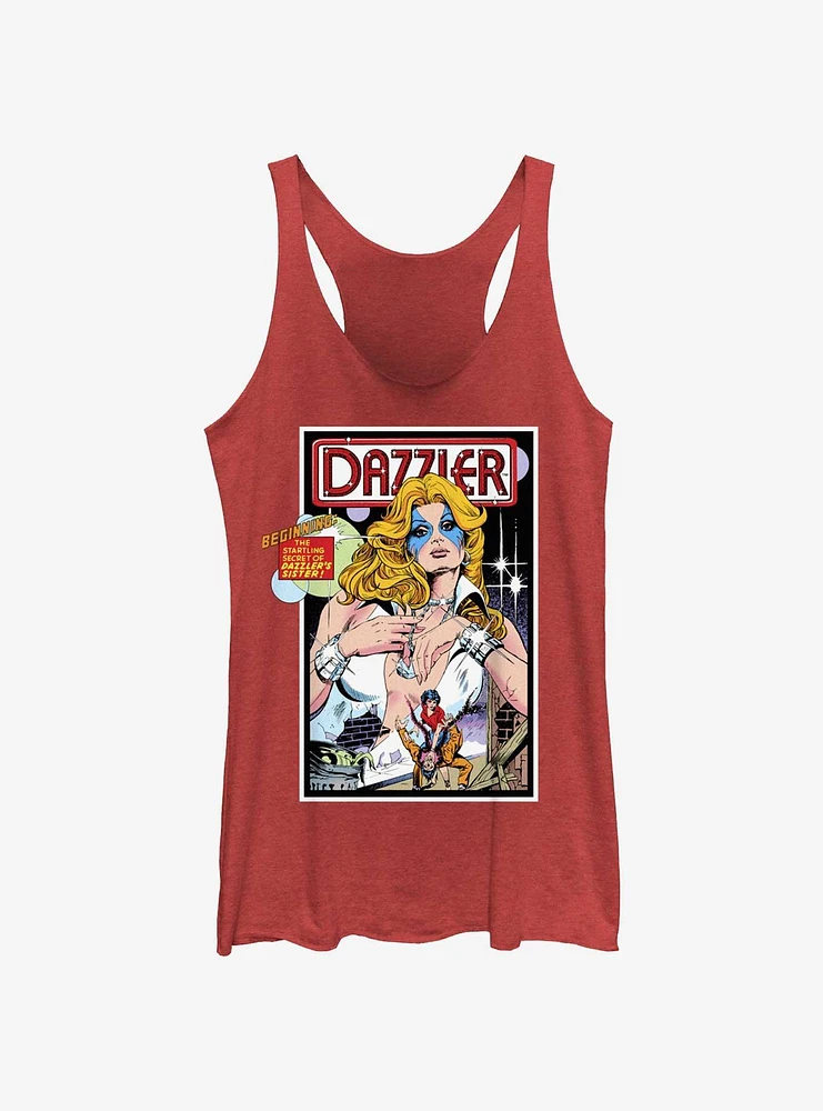 Marvel Dazzler Secret Of Dazzlers Sister Womens Tank Top