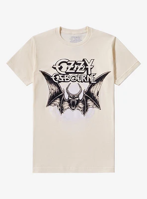 Ozzy Osbourne Devil Bat Boyfriend Fit Girls T-Shirt