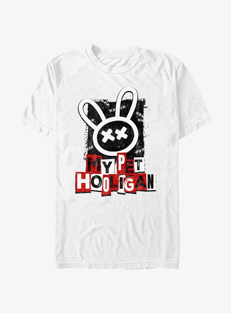 My Pet Hooligan Punk Bunny Graffiti T-Shirt