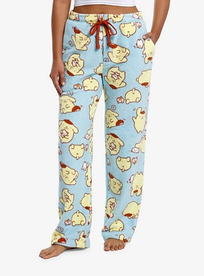 Pompompurin & Muffin Fuzzy Pajama Pants