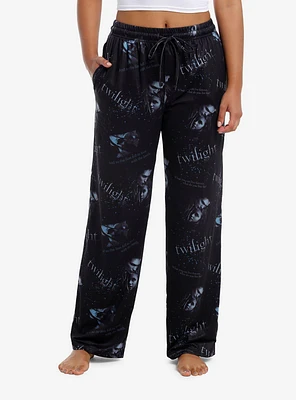 The Twilight Saga Bella & Edward Quotes Pajama Pants