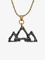 DC Comics Black Adam Triple Triangle Necklace