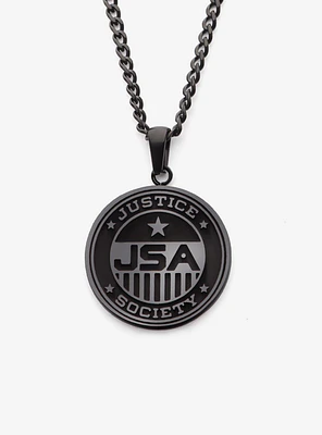 DC Comics Black Adam Black JSA Necklace