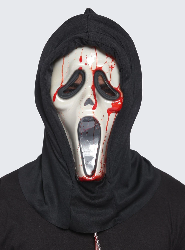 Ghost Face Bloody Mask