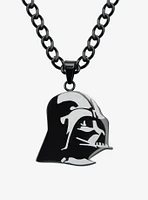 Star Wars Etched Darth Vader Pendant Necklace