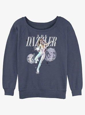 Marvel Dazzler Daze Womens Slouchy Sweatshirt