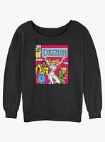 Marvel Dazzler Iron Fist And Luke Cage Womens Slouchy Sweatshirt