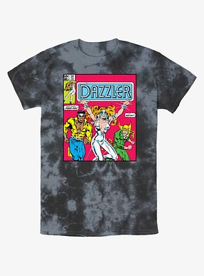 Marvel Dazzler Iron Fist And Luke Cage Tie-Dye T-Shirt