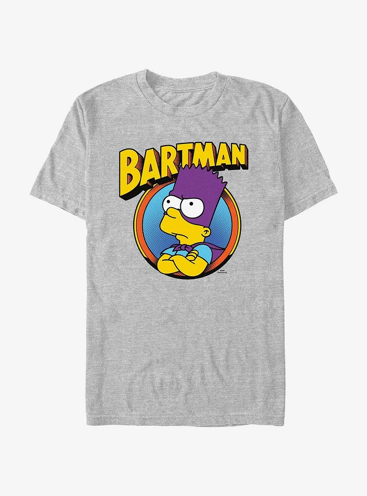 The Simpsons Bartman Circle T-Shirt