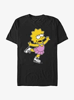 The Simpsons Ice Skating Lisa T-Shirt