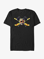 The Simpsons Bart Kaleidoscope Cross Skies T-Shirt