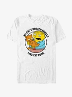 The Simpsons My Cat's Breath Smells Like Cat Food. T-Shirt