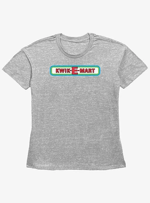 The Simpsons Kwik-E-Mart Logo Girls Straight Fit T-Shirt