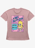 The Simpsons Mr. Sparkle Girls Straight Fit T-Shirt