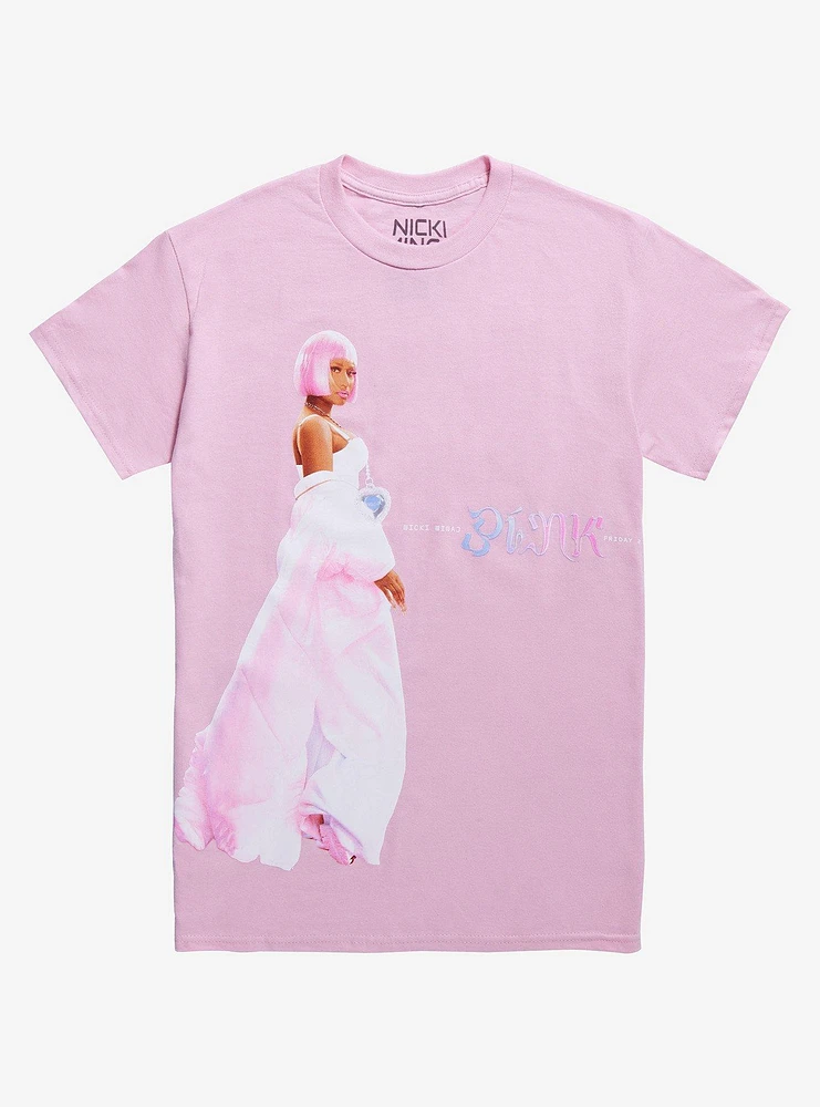 Nicki Minaj Pink Friday 2 Boyfriend Fit Girls T-Shirt