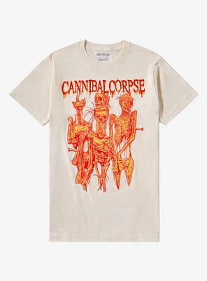 Cannibal Corpse Melting Corpses Boyfriend Fit Girls T-Shirt