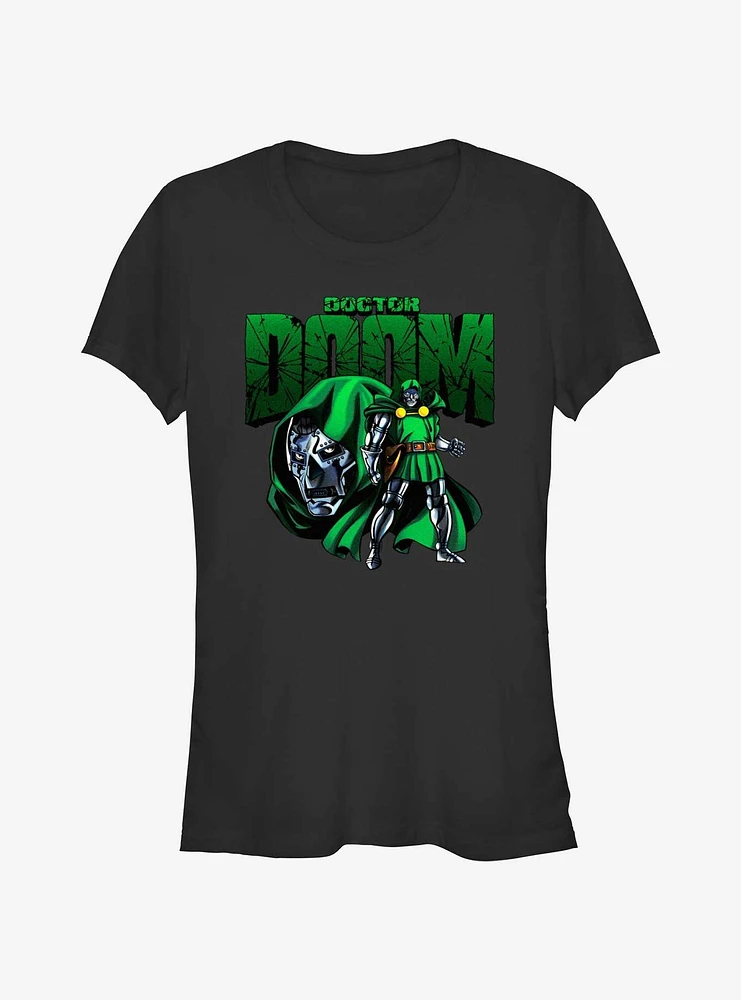 Marvel Fantastic Four Doctor Doom Girls T-Shirt