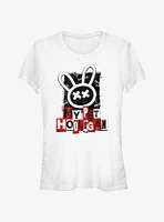 My Pet Hooligan Punk Bunny Graffiti Girls T-Shirt