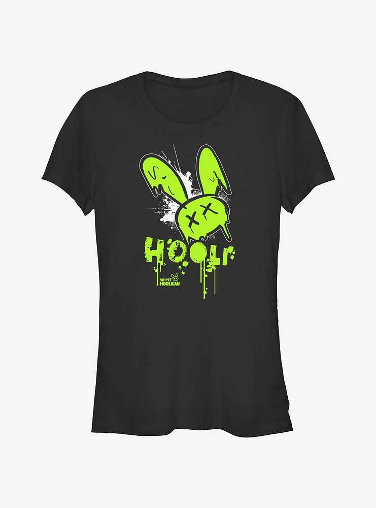 My Pet Hooligan Hooli Graffiti Girls T-Shirt