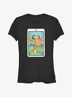 My Pet Hooligan Pumpkin Head Card Girls T-Shirt