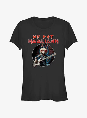 My Pet Hooligan Rock Out Rabid Bunny Girls T-Shirt