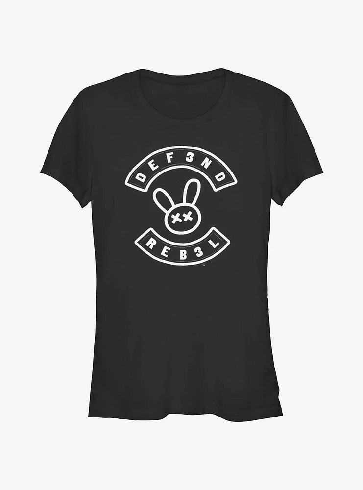 My Pet Hooligan Defend Rebel Logo Girls T-Shirt