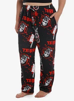 Terrifier Art Splatter Pajama Pants Plus