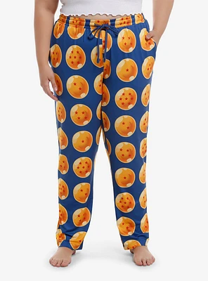 Dragon Ball Z Balls Pajama Pants Plus