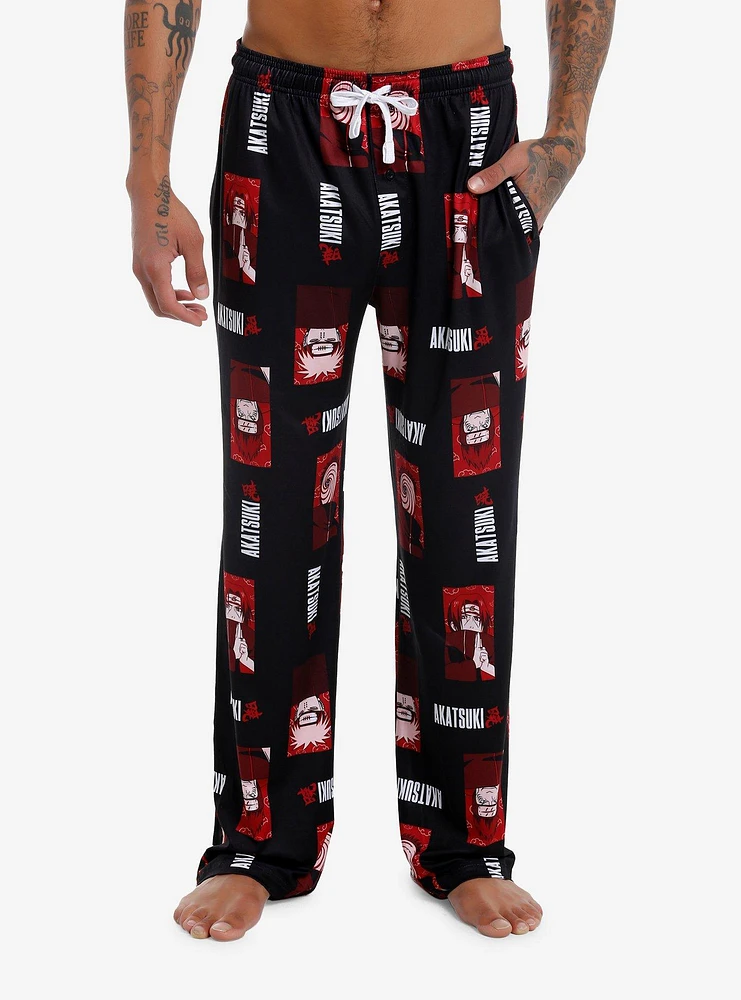 Naruto Shippuden Akatsuki Characters Pajama Pants