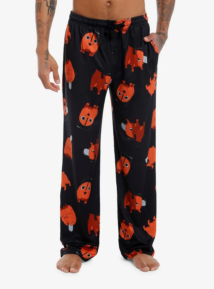 Chainsaw Man Pochita Pajama Pants