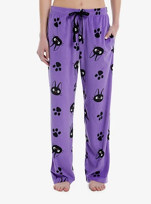 Studio Ghibli® Kiki's Delivery Service Jiji Purple Pajama Pants