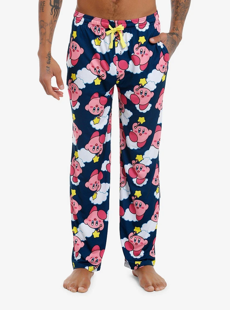 Kirby Star Cloud Pajama Pants