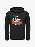 The Simpsons Skeleton Family Couch Hoodie