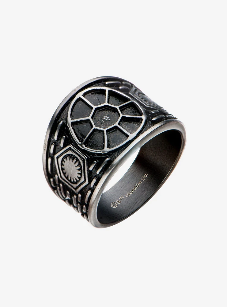 Star Wars Episode VIII: The Last Jedi Tie Fighter Signet Ring