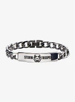 Star Wars Stormtrooper ID Curb Chain Bracelet