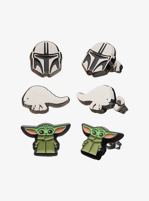 Star Wars: The Mandalorian Grogu Helmet and Blurrg Earring Set