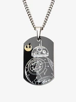 Star Wars Episode VII: The Force Awakens BB-8 Dog Tag Pendant Necklace