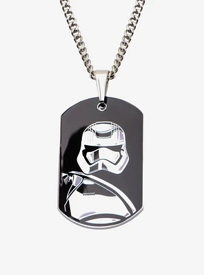 Star Wars Episode VII: The Force Awakens Captain Phasma Dog Tag Pendant Necklace