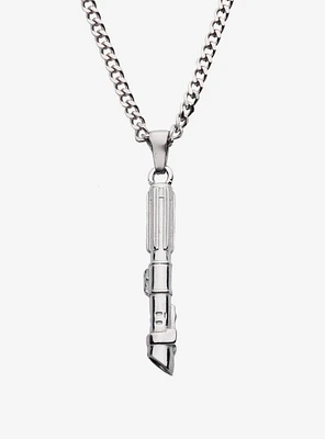 Star Wars Obi-wan Kenobi 3D Darth Vader Lightsaber Handle Pendant Necklace