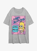 The Simpsons Mr. Sparkle Girls Oversized T-Shirt