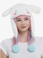 Cinnamoroll Fuzzy Pom Trapper Hat