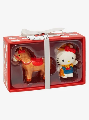 Sanrio Hello Kitty Cowgirl & Horse Salt and Pepper Set