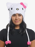 Hello Kitty Fuzzy Tassel Beanie